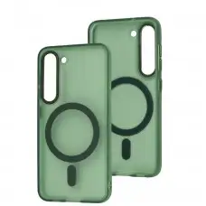 Чехол для Samsung Galaxy S23 (S911) Lyon Frosted MagSafe green