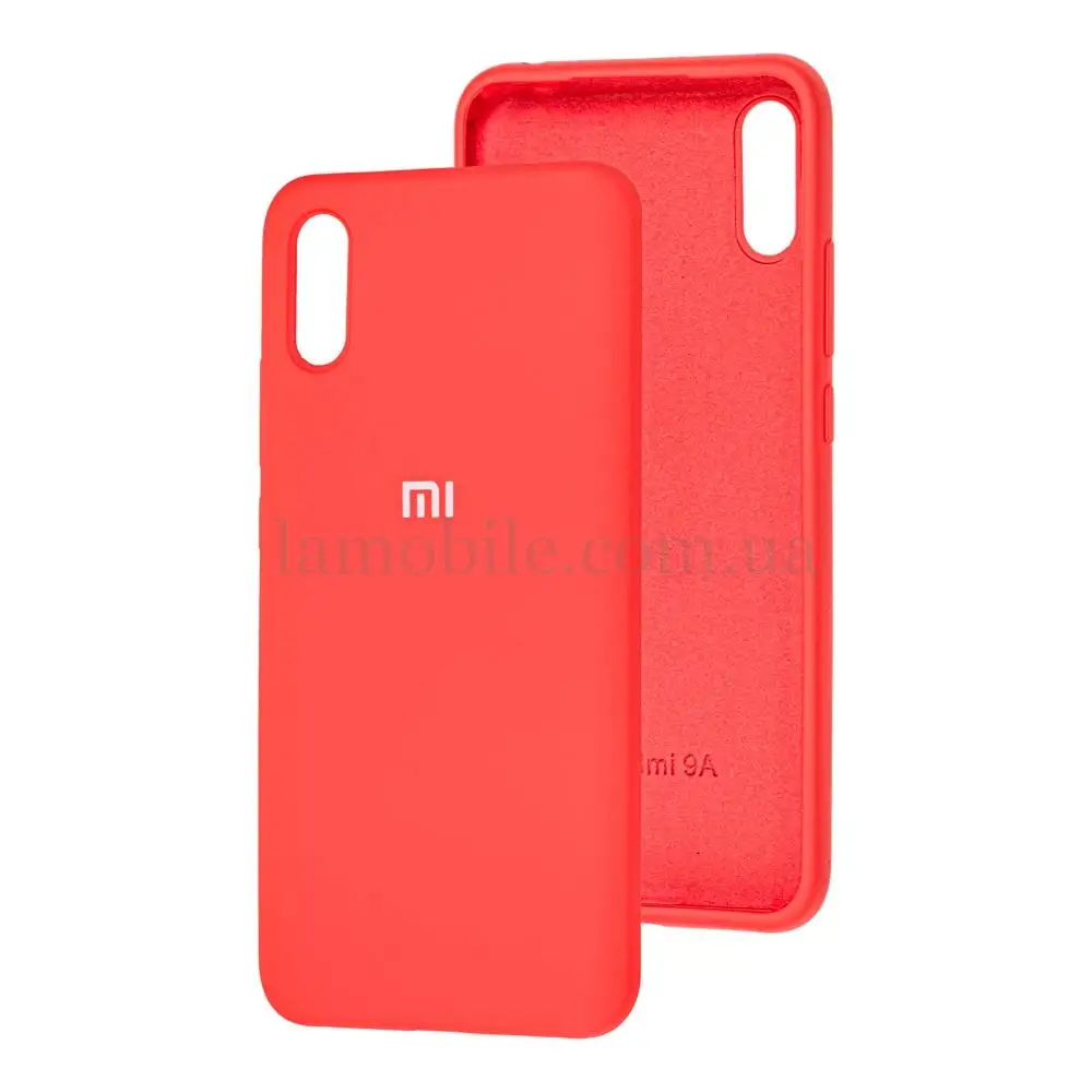 Чохол для Xiaomi Redmi 9A Silicone Full червоний