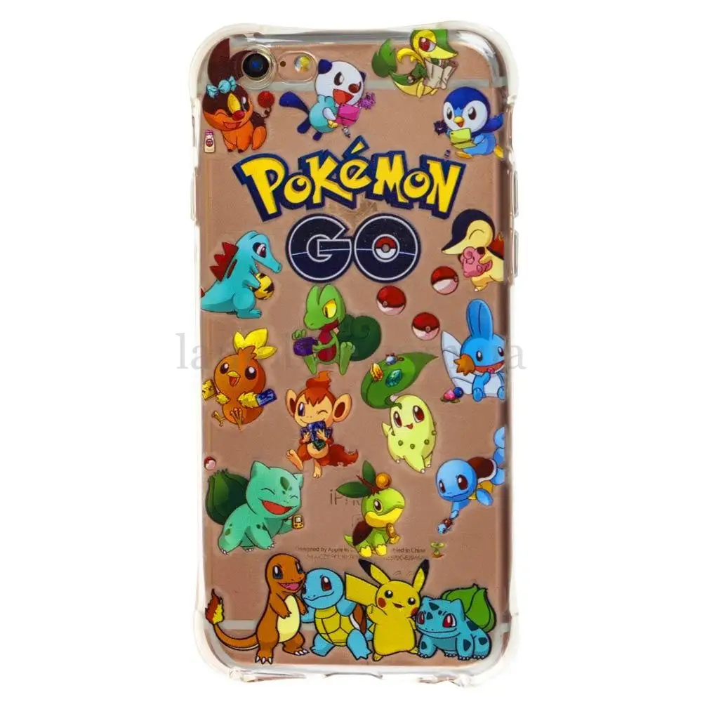 Чохол Pokemon GO для iPhone 6 посилені кути чотири