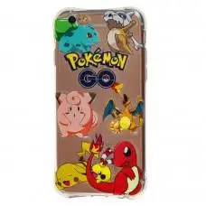 Чохол Pokemon GO для iPhone 6 посилені кути три