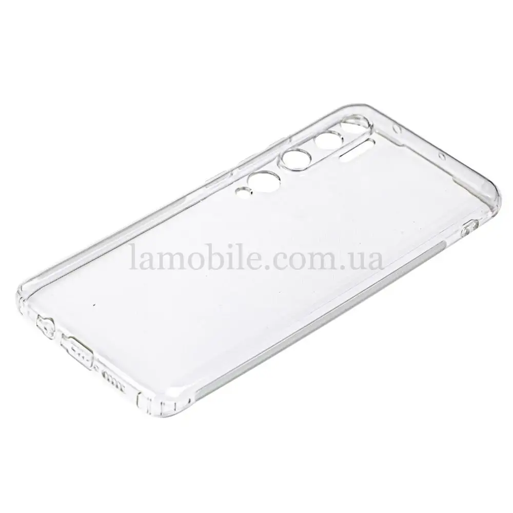 Чохол для Xiaomi  Mi Note 10 / Mi CC9 Pro slim силікон прозорий