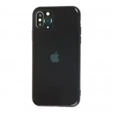 Чехол для iPhone X / Xs original glass with Frame черный