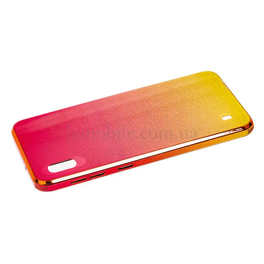 Чехол для Samsung Galaxy A10 (A105) Ambre glass "красно-золотистый"