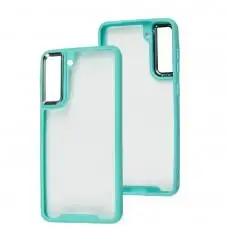 Чехол для Samsung Galaxy S21 FE (G990) Wave Just turquise