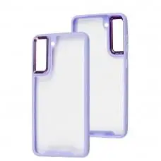 Чехол для Samsung Galaxy S21 FE (G990) Wave Just light purple