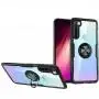 Чехол для Xiaomi Redmi Note 8T Deen CrystalRing с кольцом черный   