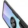 Чехол для Xiaomi Redmi Note 8T Deen CrystalRing с кольцом черный   