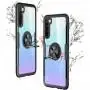 Чехол для Xiaomi Redmi Note 8T Deen CrystalRing с кольцом черный   