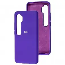 Чехол для Xiaomi Mi Note 10 / Mi Note 10 Pro Silicone Full фиолетовый / purple