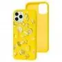 Чехол для iPhone 11 Pro Art case желтый