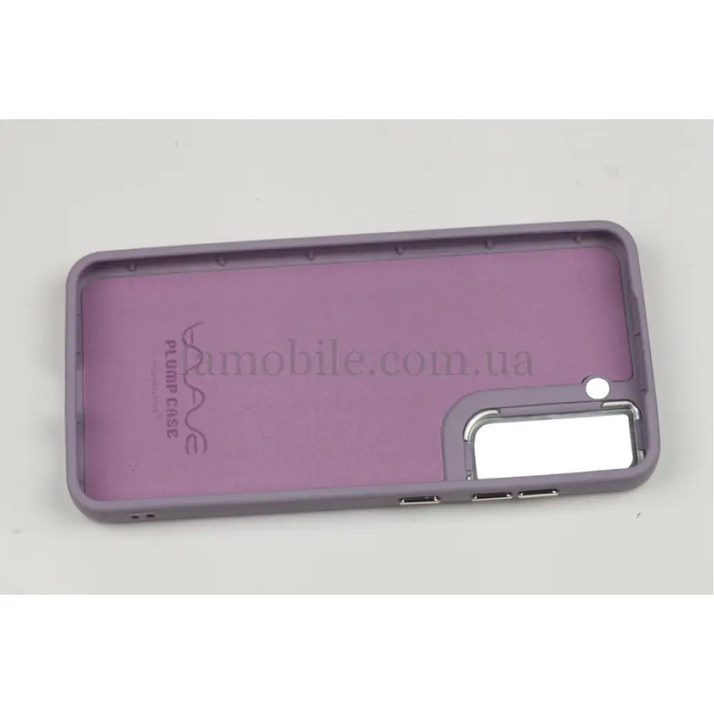 Чехол для Samsung Galaxy S21 FE (G990) Wave Plump black currant