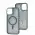 Чохол для iPhone 12 Pro Max Space color MagSafe сірий Чохол для iPhone 12 Pro Max Space color MagSafe сірий
