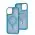 Чохол для iPhone 12 Pro Max Space color MagSafe блакитний Чохол для iPhone 12 Pro Max Space color MagSafe блакитний