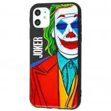 Чехол для iPhone 11 Joker Scary Face red
