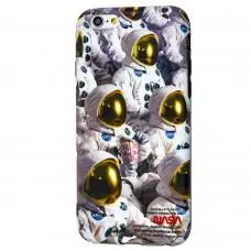 Чехол для iPhone 6 / 6s IMD Yang style космонавты