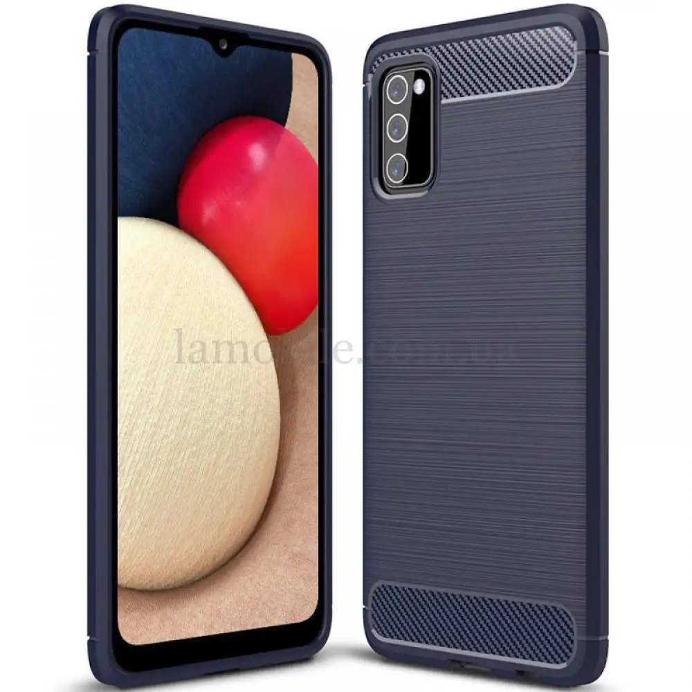 Чехол для Samsung Galaxy A02s (A025) Ultimate Experience синий