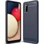 Чехол для Samsung Galaxy A02s (A025) Ultimate Experience синий