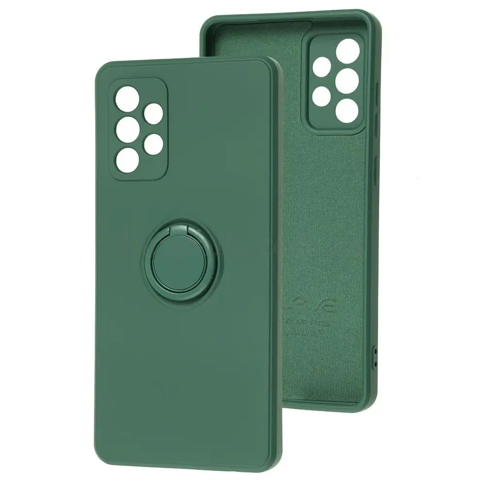 Чохол для iPhone 7 Plus / 8 Plus Wave Lanyard без logo forest green