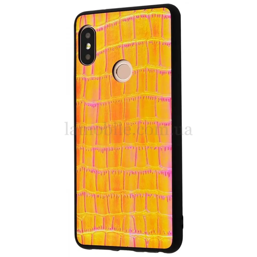 Чохол Holographic для Xiaomi Redmi Note 5 / Note 5 Pro помаранчевий