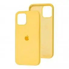 Чохол для iPhone 12 mini Silicone Full жовтий / yellow