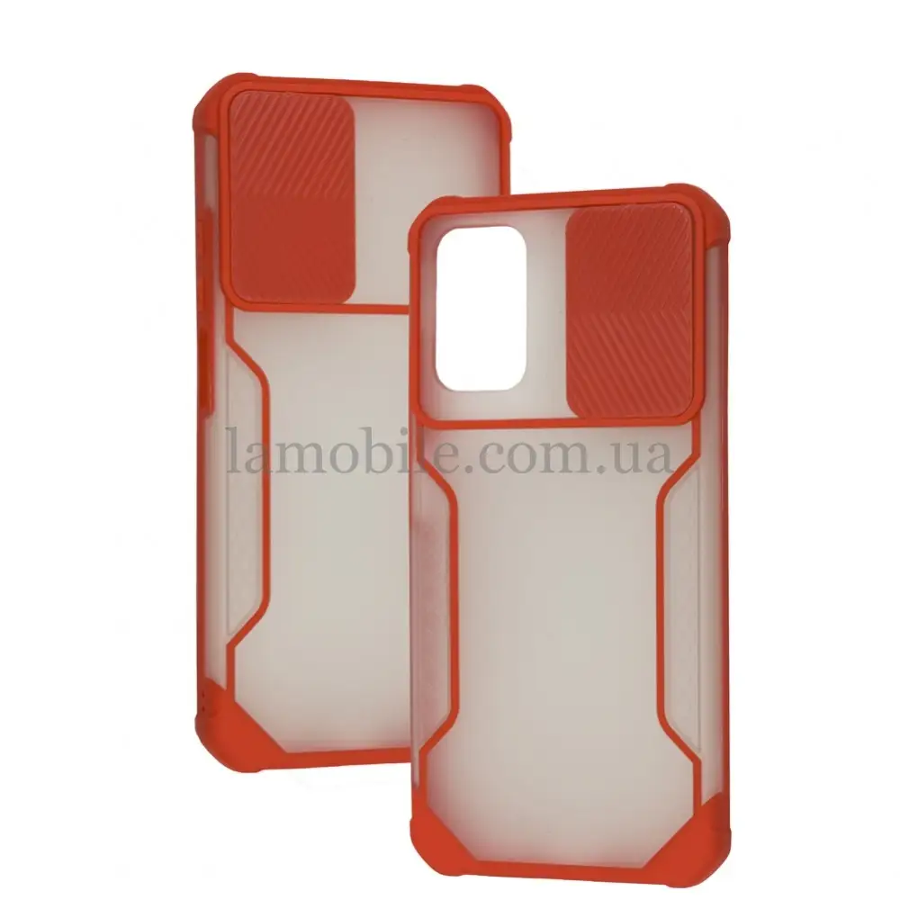 Чехол для Xiaomi Redmi 9TCamshield matte ease красный