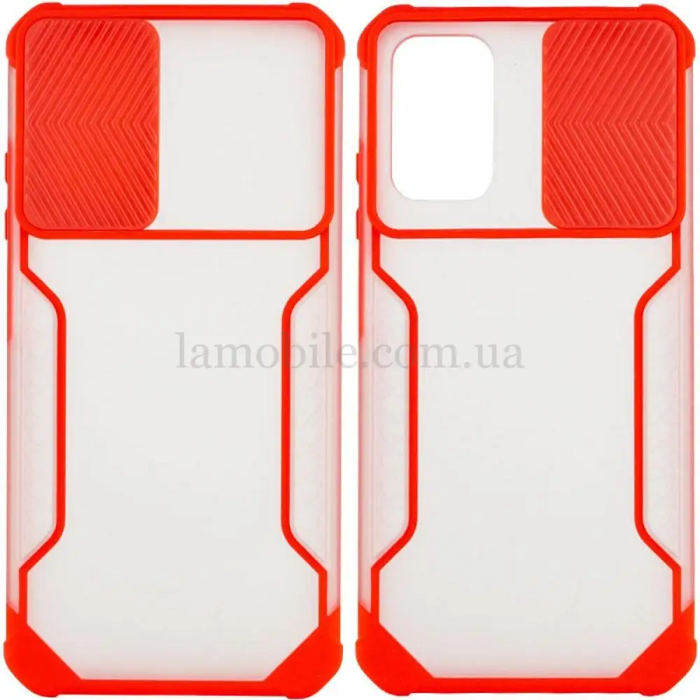 Чехол для Xiaomi Redmi 9TCamshield matte ease красный