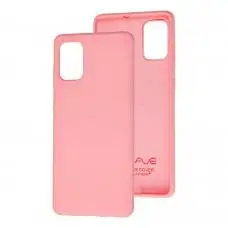 Чохол для Samsung Galaxy A71 (A715) Wave Full рожевий / light pink