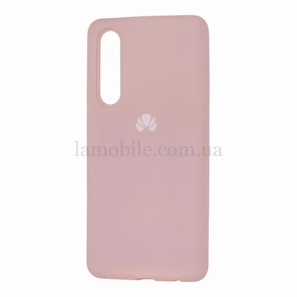 Чохол для Huawei P30 Silicone Full блідо-рожевий