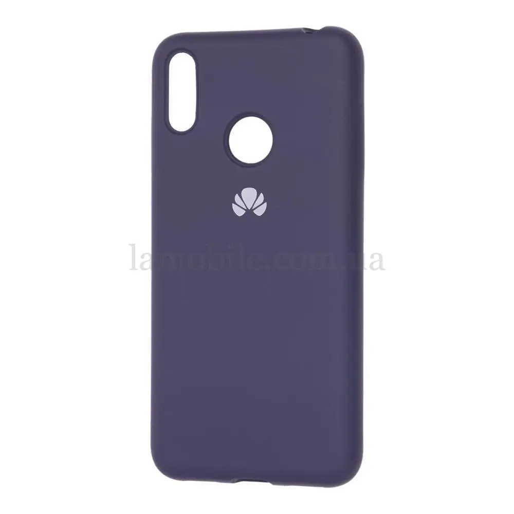 Чехол для Huawei Y7 2019 Silicone Full темно-синий