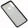 Чехол для Samsung Galaxy A20s (A207) блестки print + popsocket "панда" 