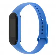 Ремешок для Xiaomi Mi Band 5 / 6 original design голубой 