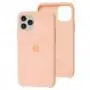 Чехол Silicone для iPhone 11 Pro Premium case grapefruit