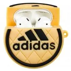 Чохол для AirPods adidas кремовий