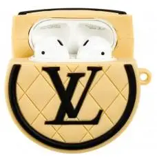 Чохол для AirPods LV кремовий