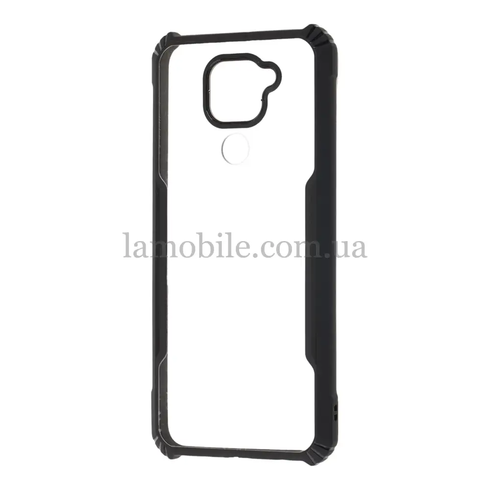 Чехол для Xiaomi Redmi Note 9 Defense shield silicone черный