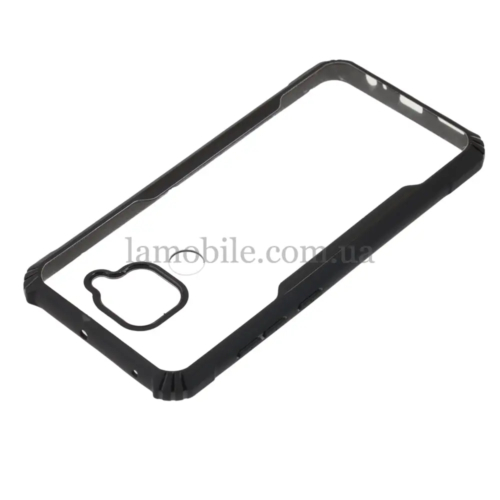 Чехол для Xiaomi Redmi Note 9 Defense shield silicone черный