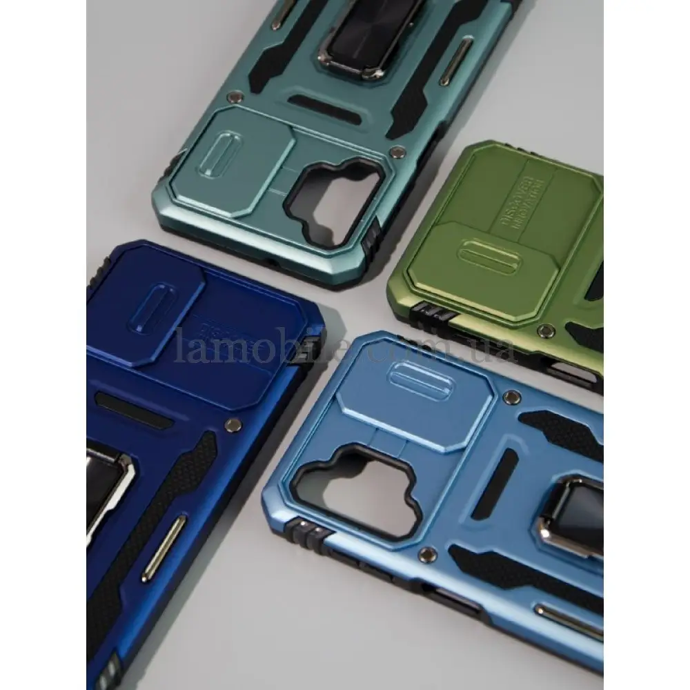 Чехол для Xiaomi Poco X5 Camshield Army Ring оливковый / army green