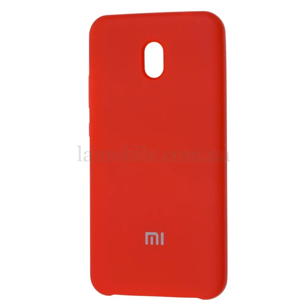 Чохол для Xiaomi Redmi 8A Silky Soft Touch "червоний"