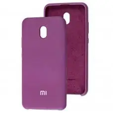 Чехол для Xiaomi Redmi 8A Silky Soft Touch сиреневый