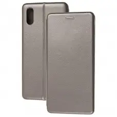 Чохол книжка Premium для Xiaomi Redmi 9A сірий