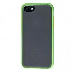 Чехол LikGus Maxshield для iPhone 6 / 7 / 8 матовый салатовый