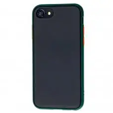 Чехол LikGus Maxshield для iPhone 6 / 7 / 8 матовый оливковый