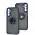 Чехол для Samsung Galaxy A34 (A346) LikGus Edging Ring синий Чехол для Samsung Galaxy A34 (A346) LikGus Edging Ring синий