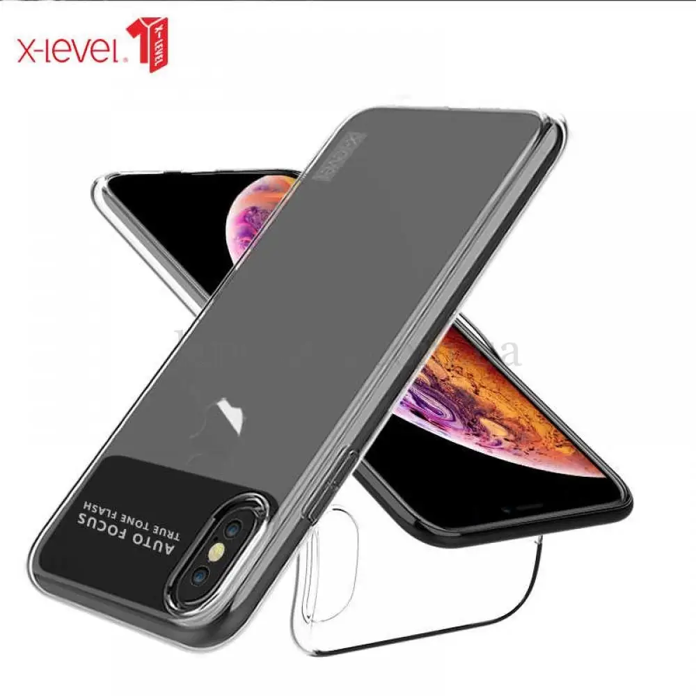 Чохол для iPhone X / Xs X-Level Antislip прозорий