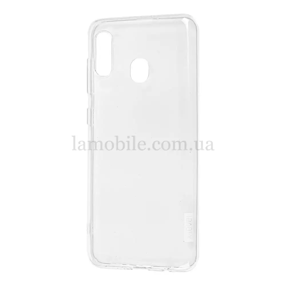 Чехол для Samsung Galaxy A20 / A30 X-Level Antislip прозрачный