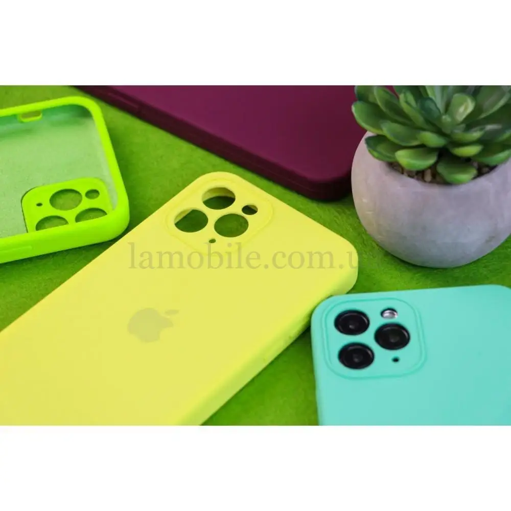 Чохол для iPhone 14 Square Full camera cyprus green