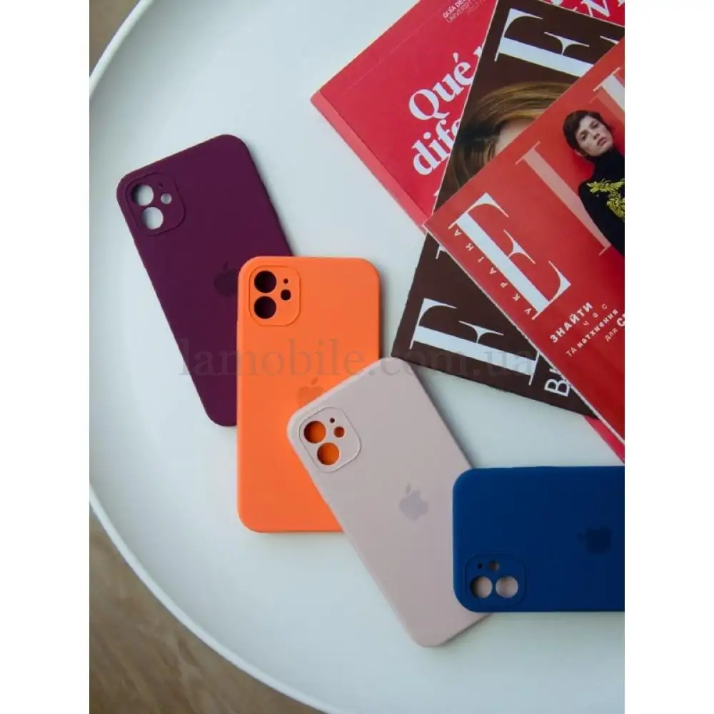 Чохол для iPhone 14 Square Full camera cantaloupe