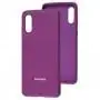 Чехол для Samsung Galaxy A02 (A022) Silicone Full фиолетовый / grape