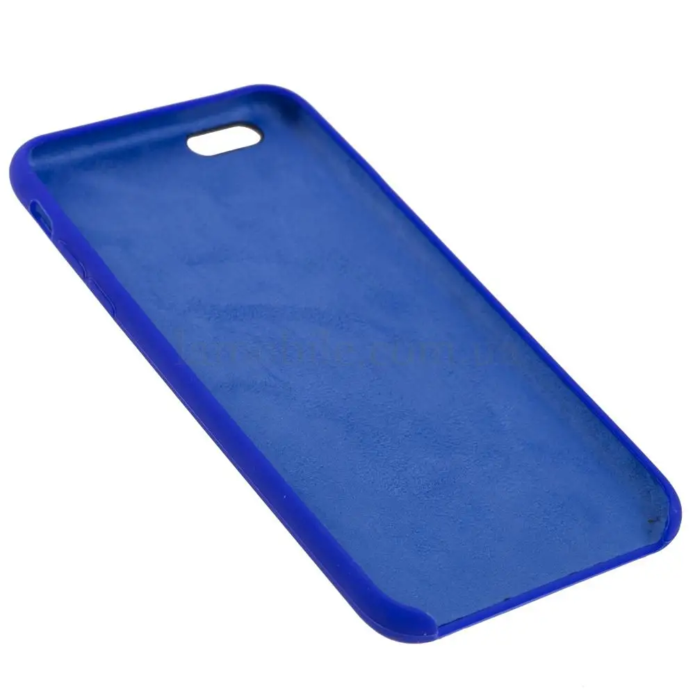 Чохол Silicone для iPhone 6 Plus Case ультра синій