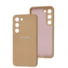 Чехол для Samsung Galaxy S23 (S911) Full camera пудра